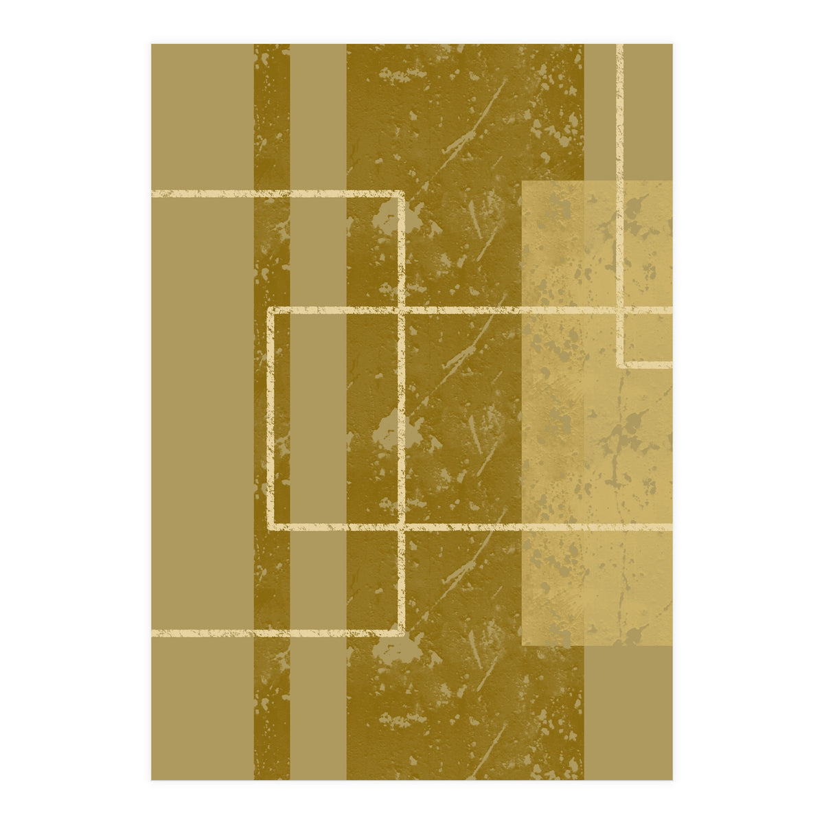 Golden Construction (Print Only)