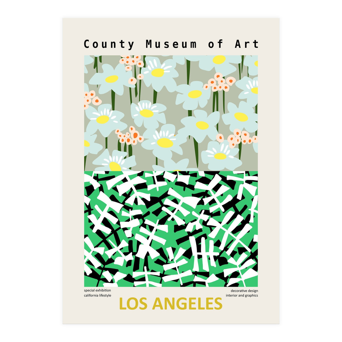 County Museum of Art Los Angeles (Print Only)