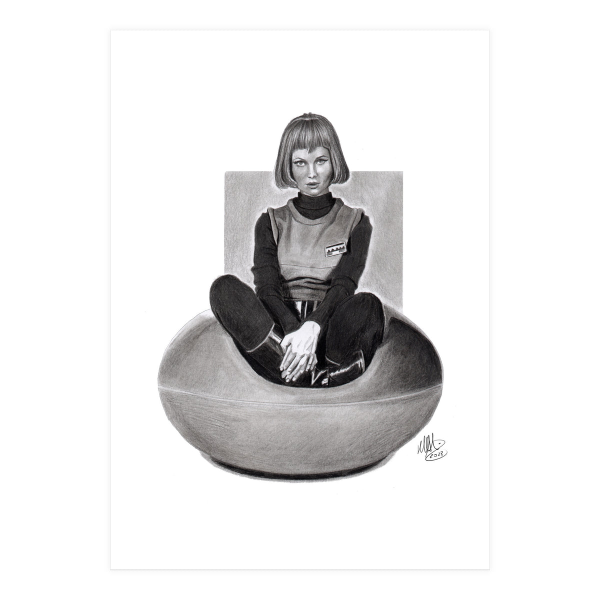 Catherine Schell - "Moon Zero Two" (Print Only)