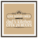 Love Served Daily Dad's Kitchen Open 24 Hours thumbnail