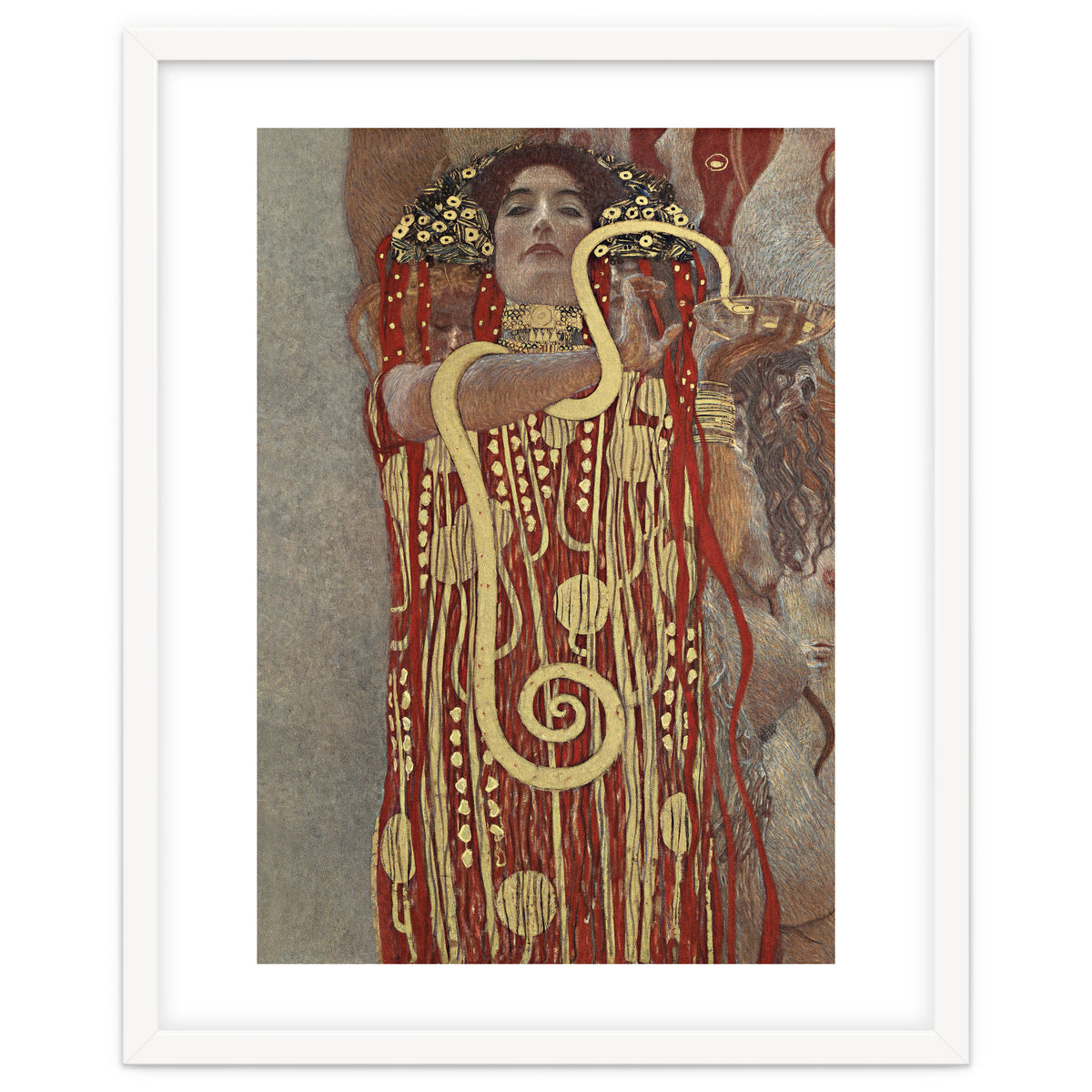 Gustav Klimt – Hygieia (1907) | Iconic Art Nouveau Masterpiece
