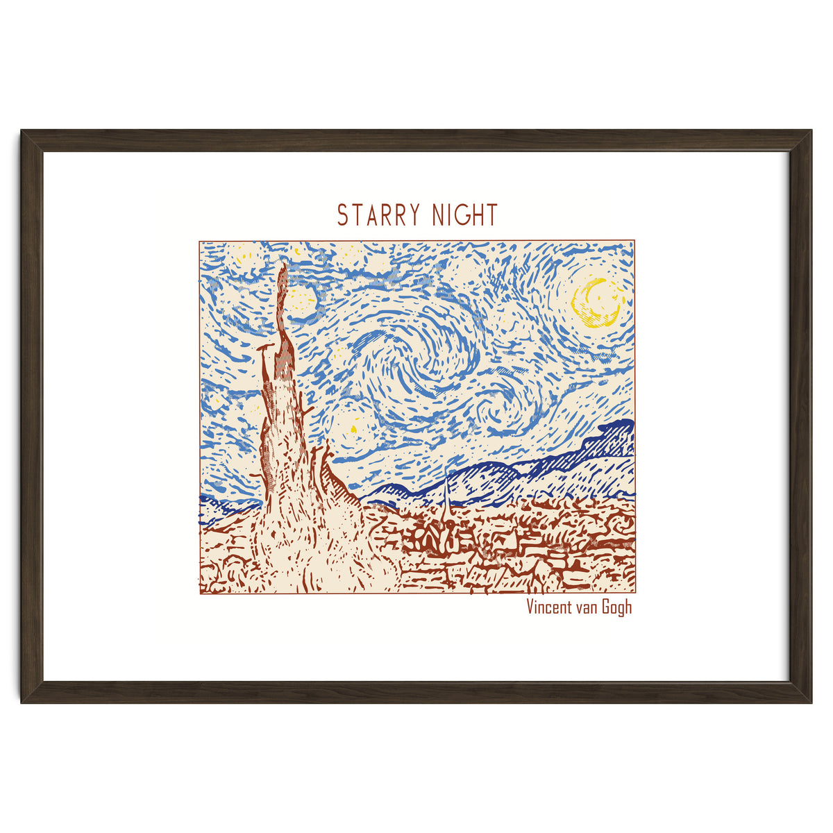 Starry Night – Vincent Van Gogh