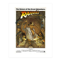 RAIDERS OF THE LOST ARK (1981), directed by STEVEN SPIELBERG. (Print Only)