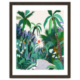 The Urban Jungle Route, Botanical Tropical Nature Plants, Forest Bohemian Eclectic Trees, Exotic Garden Palm Travel Boho thumbnail