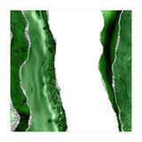 Green & Silver Agate Texture 14  (Print Only) thumbnail