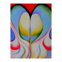 Georgia O’Keeffe – Series 1, No. 8 (1918) | Expressive Abstract Watercolor of Organic Rhythm and Modernist Form (Print Only)