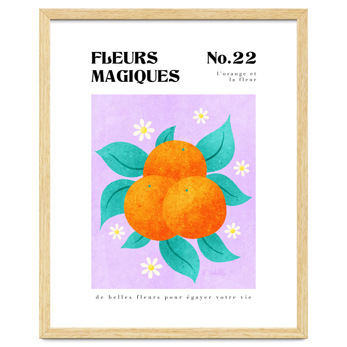 Magical Flowers No.22 Orange Bossom
