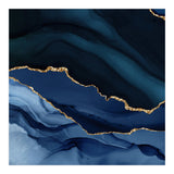 Navy & Gold Agate Texture 12 (Print Only) thumbnail
