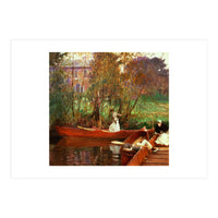 John Singer Sargent / 'The Boating Party', 1889, Oil on canvas, 88 x 92 cm. (Print Only)