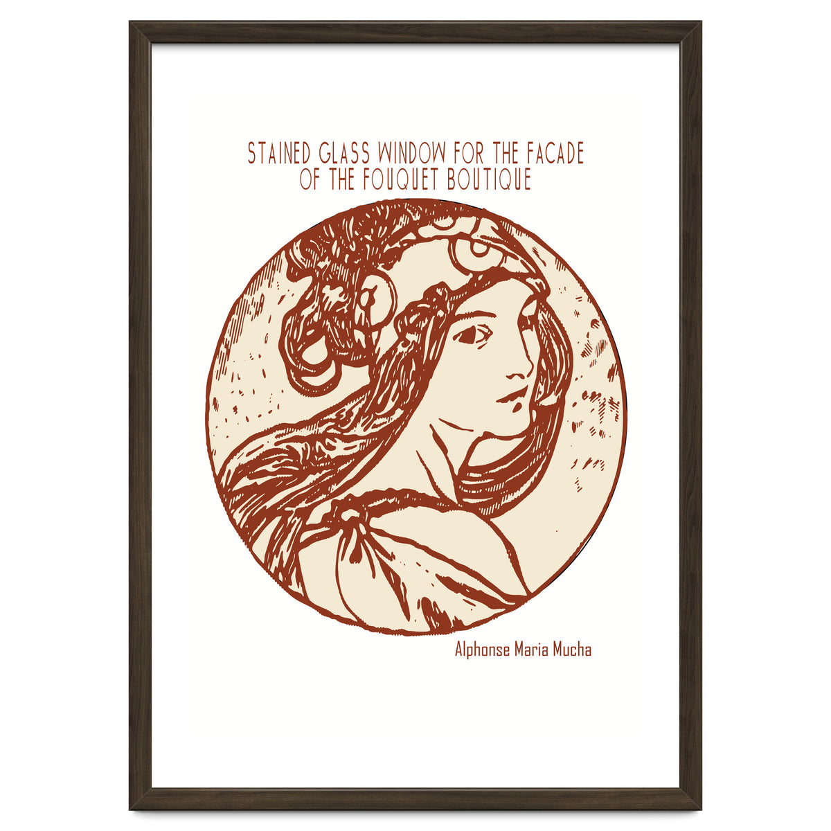 Stained Glass Window For The Facade Of The Fouquet Boutique –