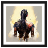 Warrior Woman From Behind thumbnail