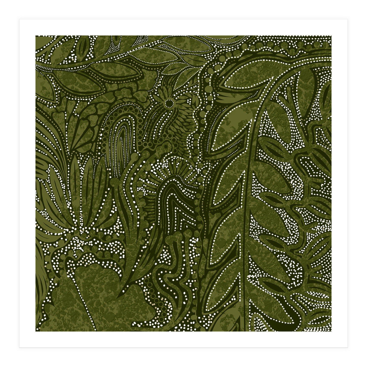 Forest Dense Foliage (Print Only)