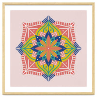 Colorful abstract mandala