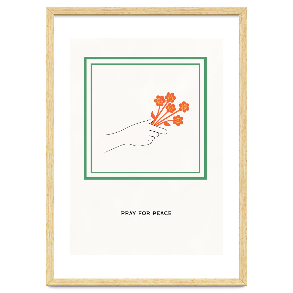 PRAY FOR PEACE - Botanical life