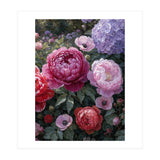 Overflowing Abundance: A Textural Impasto Oil Painting (Print Only) thumbnail