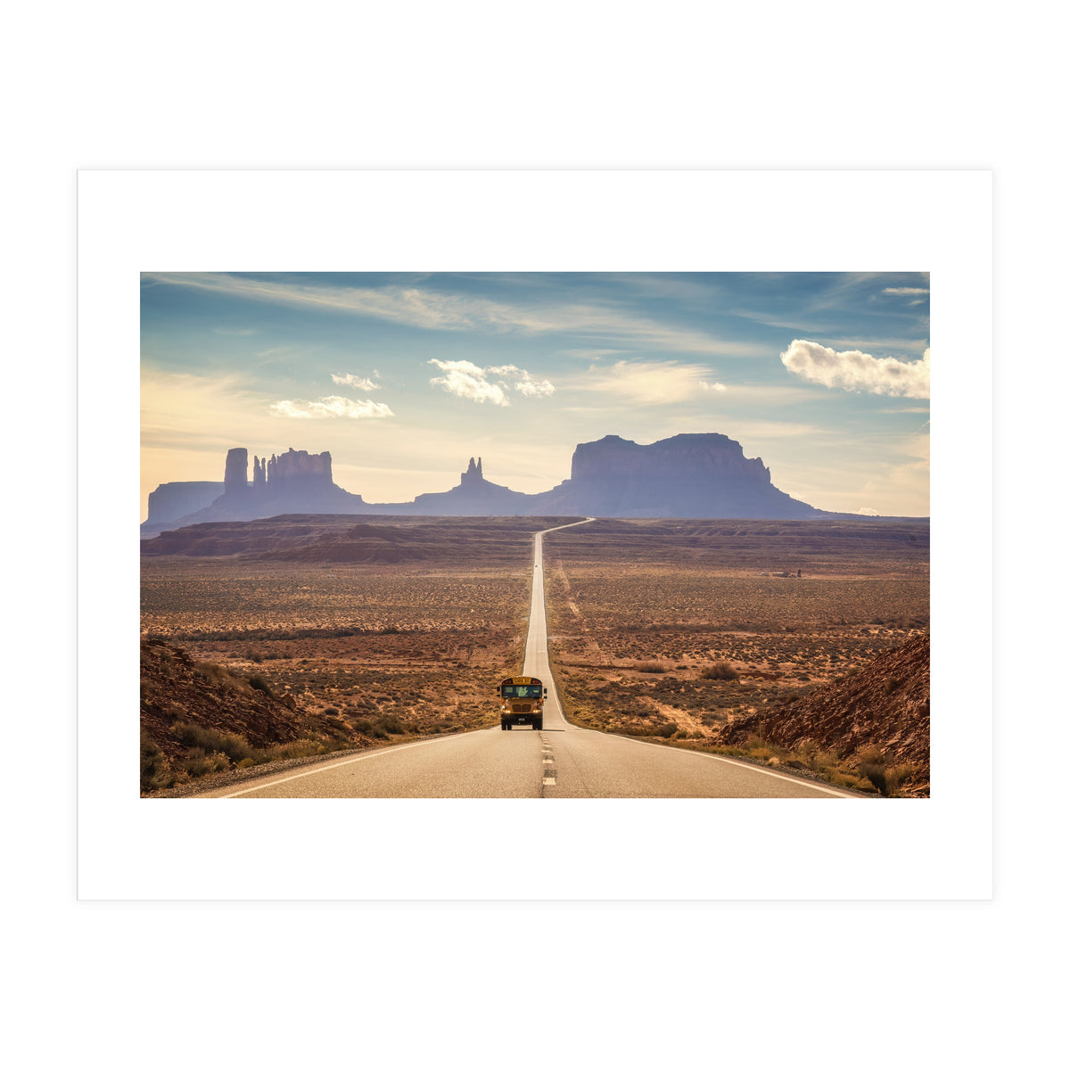 Forrest Gump road, USA (Print Only)