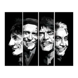 The Rolling Stones Black Portrait  (Print Only) thumbnail
