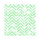 Shabby Green Chevron (Print Only) thumbnail