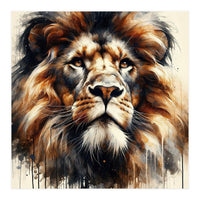Powerful Lion (Print Only)