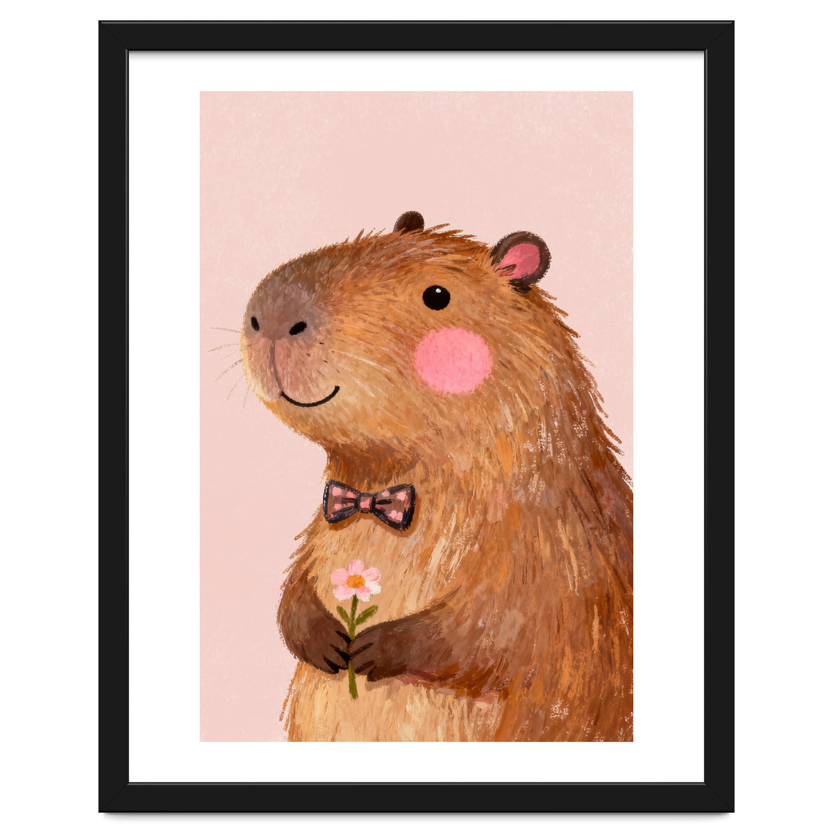 Capybara Kindergarten Nursery Art