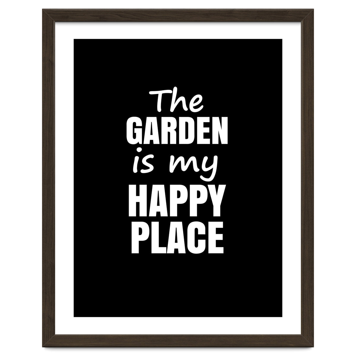 The Garden Is My Happy Place Fy