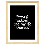 Pizza and football are my life therapy thumbnail