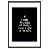 A little positivity will always shine a light in the dark thumbnail