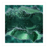 Emerald Glitter Agate Texture 04  (Print Only) thumbnail