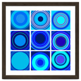 Circles & Rectangles Alt Blue 3 X 3: 3 thumbnail