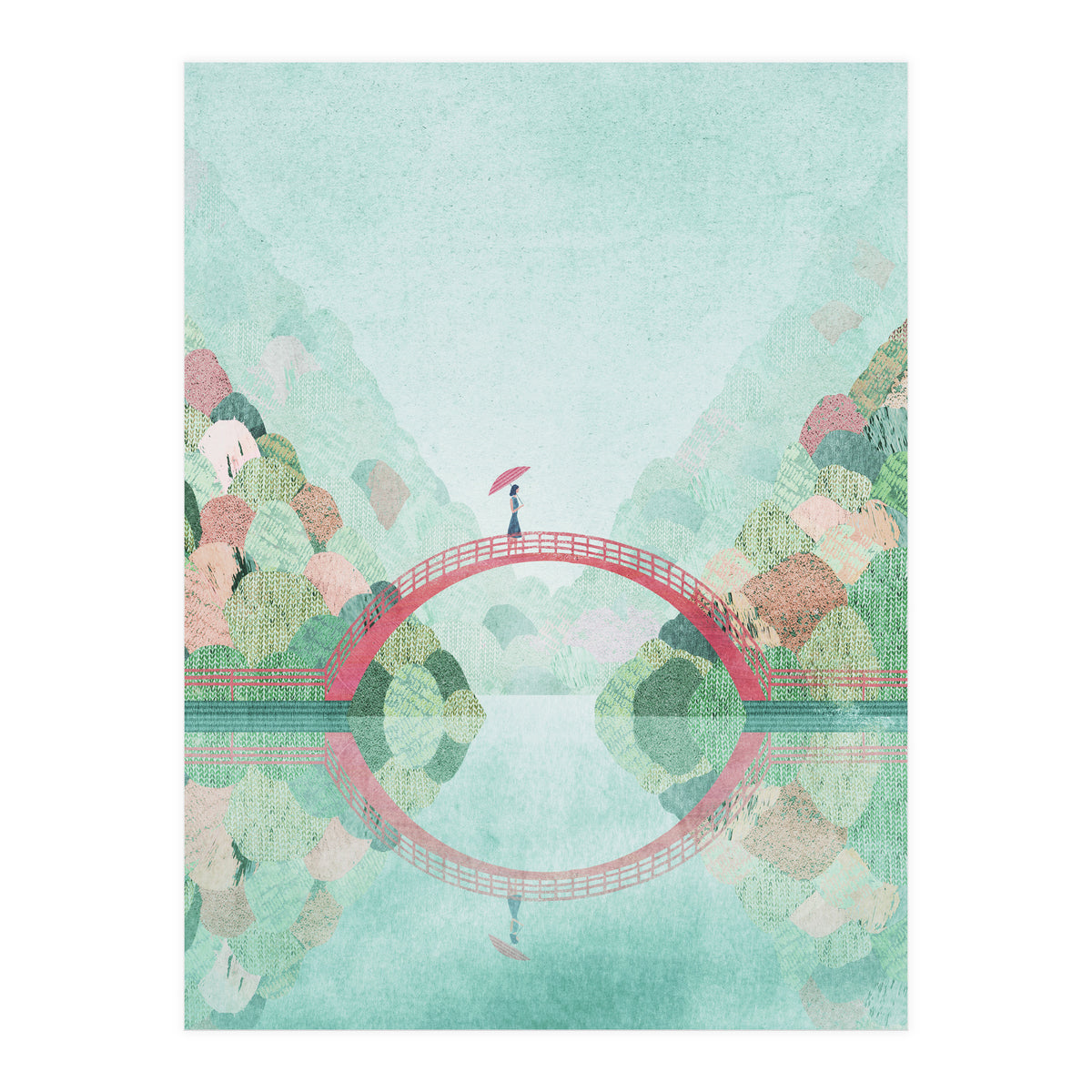 Girl On The Bridge (Print Only)