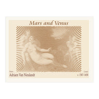 Mars And Venus – Adriaen Van Nieulandt (dutch 1587–1658) (Print Only)