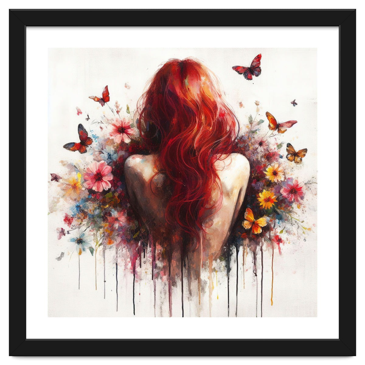 Crimson Butterfly Back Bloom