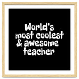World's most coolest and awesome teacher thumbnail