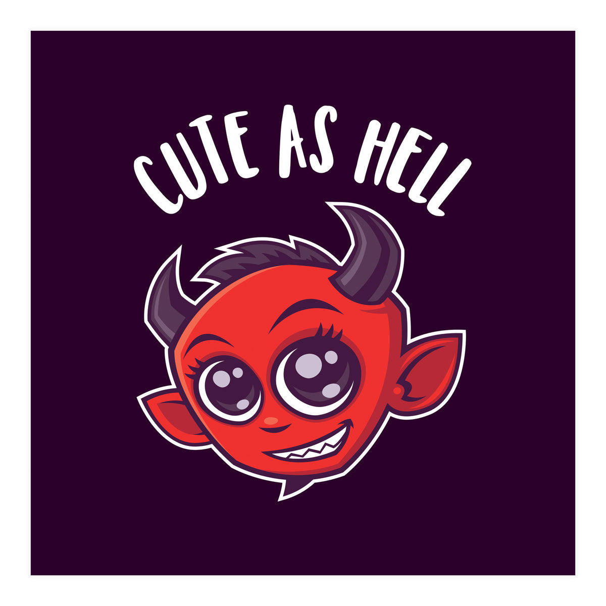 Cute as Hell Devil (Print Only)