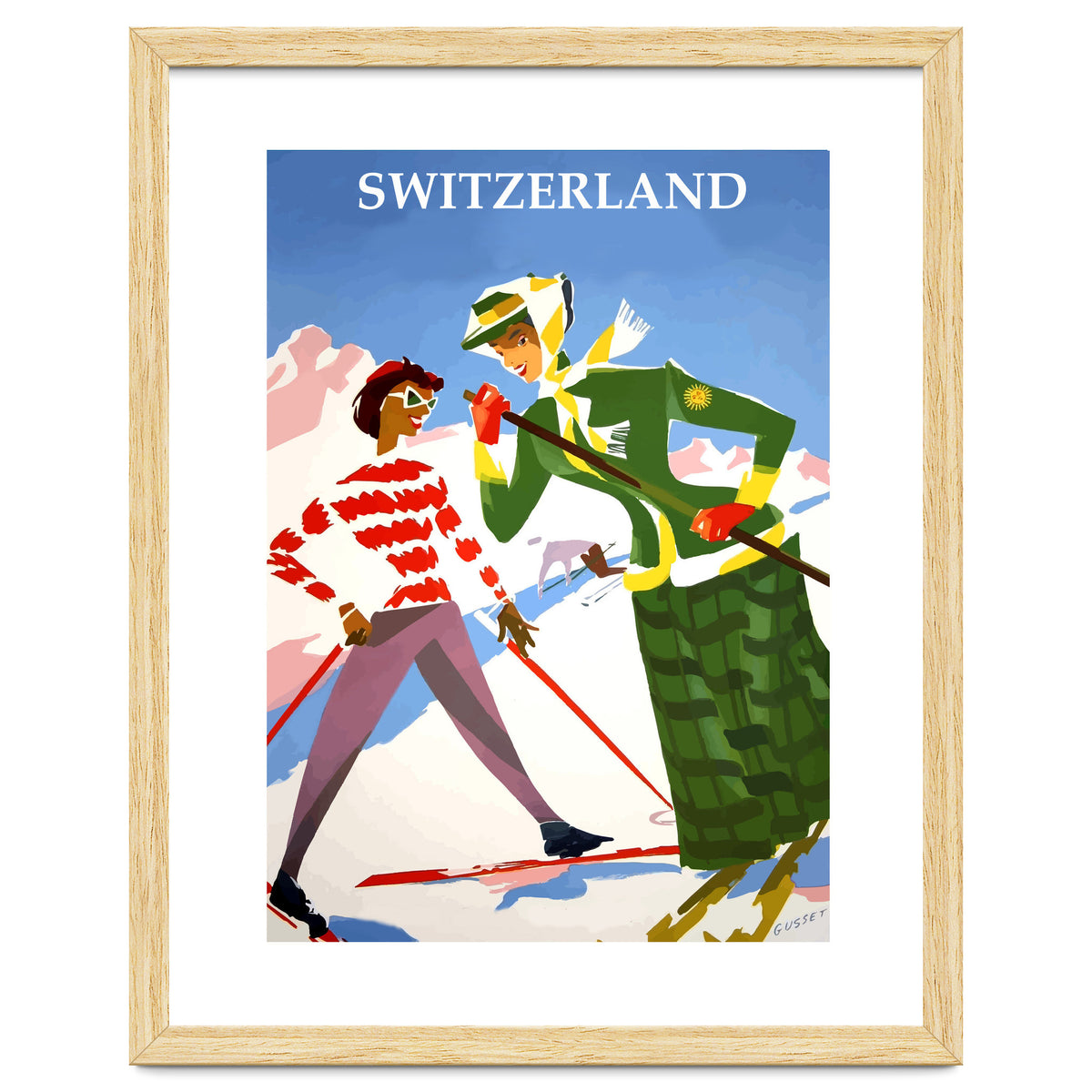 Skiing in Switzerland