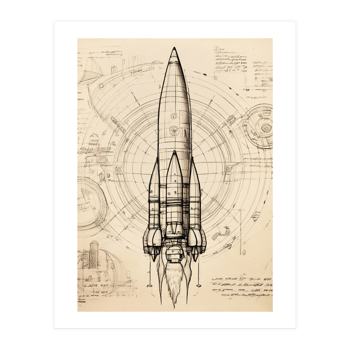 Back To The Moon 018 (Print Only)