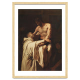 Francisco Ribalta / 'Christ Embracing Saint Bernard', ca.  1626, Spanish School, Oil on canvas. thumbnail