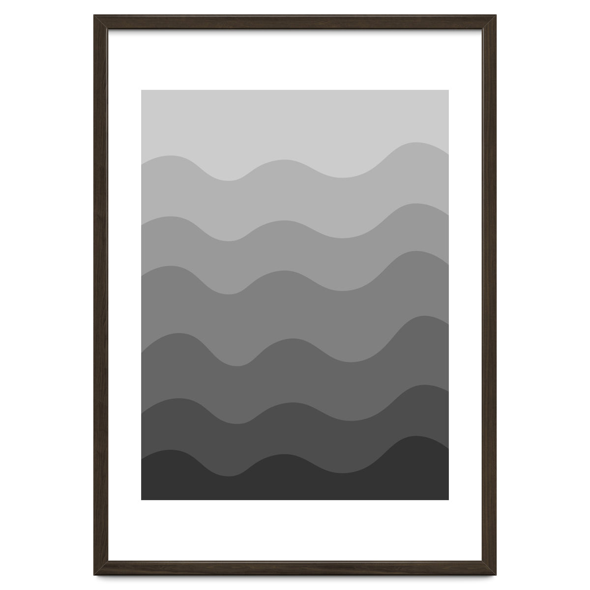 Grey gradient design