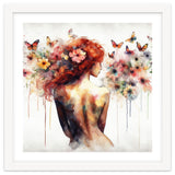 Butterfly Profile In Bloom thumbnail