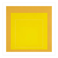 JOSEF ALBERS - HOMAGE TO THE SQUARE YELLOW   (Print Only)