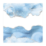 Blue & Silver Agate Glitter Texture 07  (Print Only) thumbnail