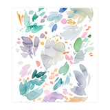 Abstract Watercolor Summer Flowers II (Print Only) thumbnail