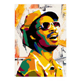 Stevie Wonder Retro Pop Art 3 (Print Only) thumbnail