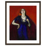 The Blue Dress. Date: 1911. Dimensions: 146.2 cm x 114.4 cm, 161.0 cm x 129.4 cm. thumbnail