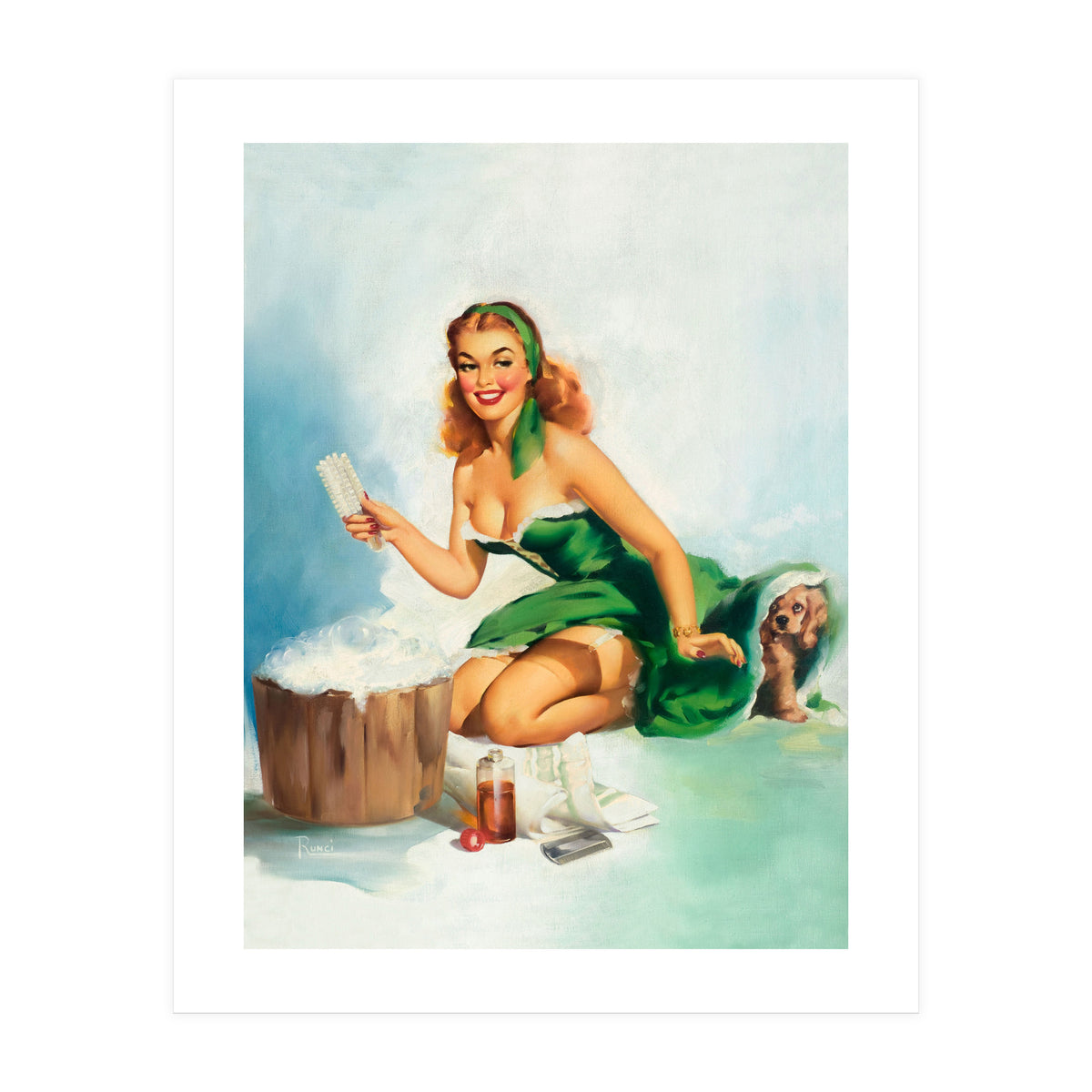 Time For A Bath (Print Only)