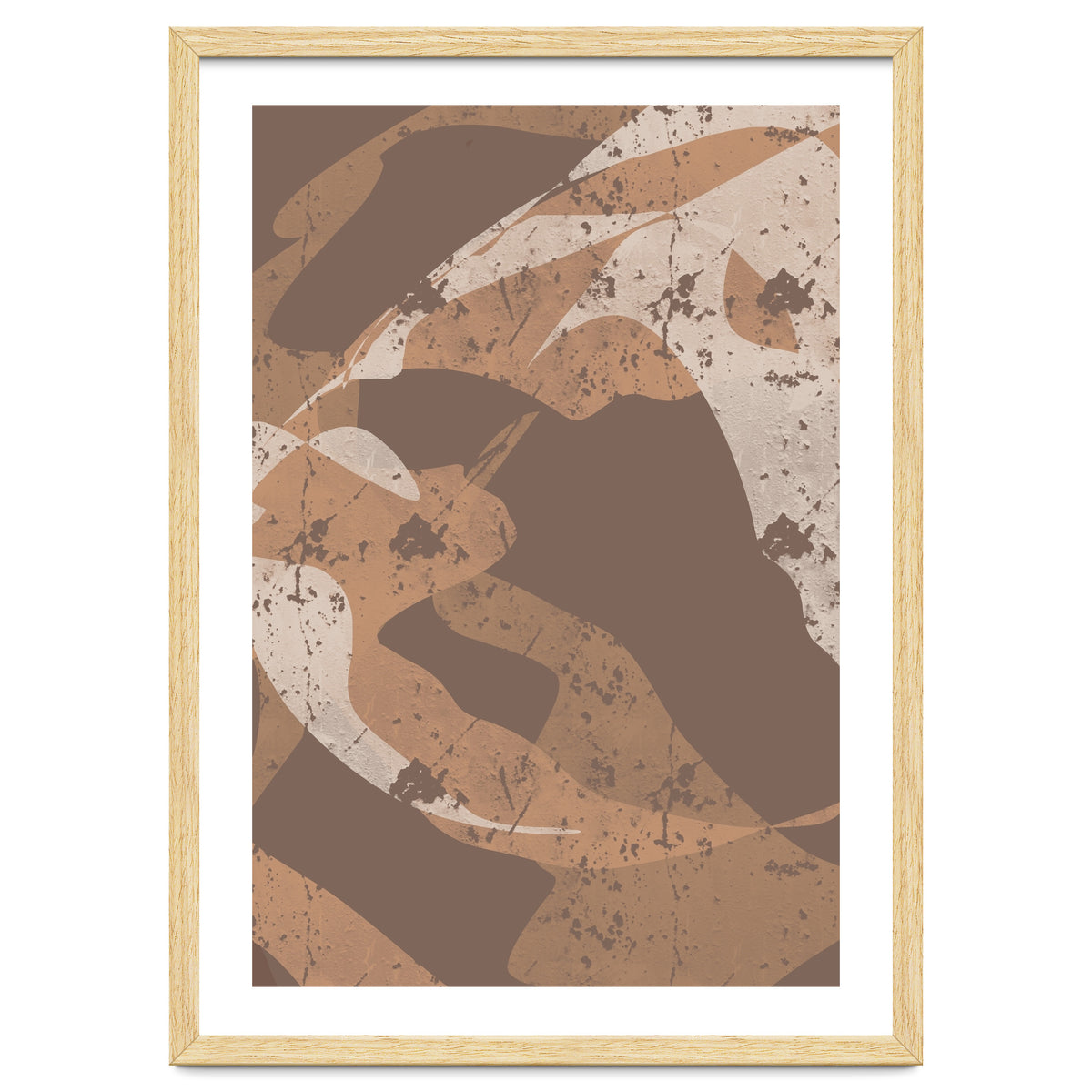 Abstract Brown Harmony