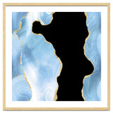 Blue & Gold Glitter Agate Texture 01 thumbnail