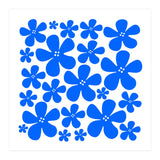 Blue Flowers Pattern (Print Only) thumbnail