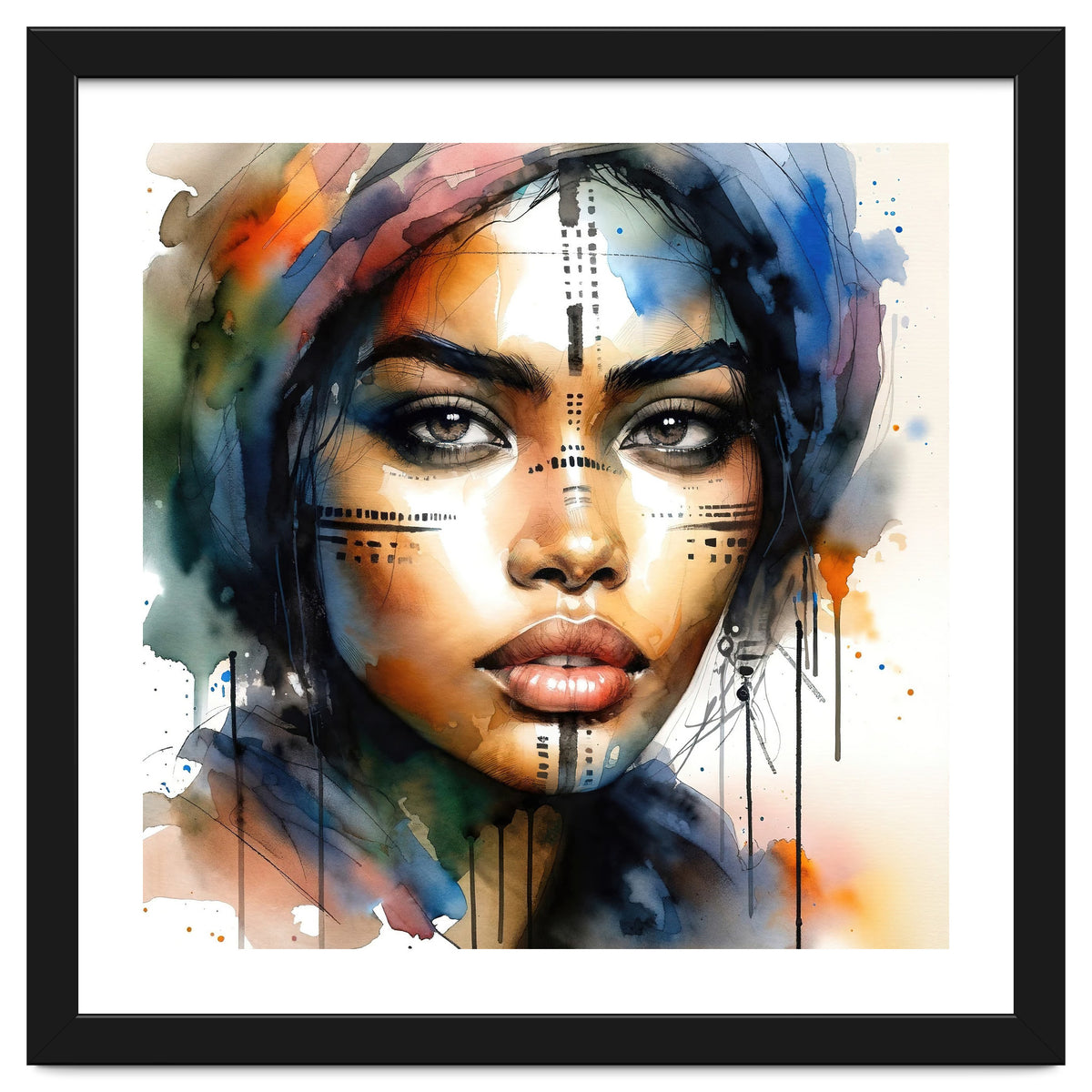 Tribal Muse Portrait