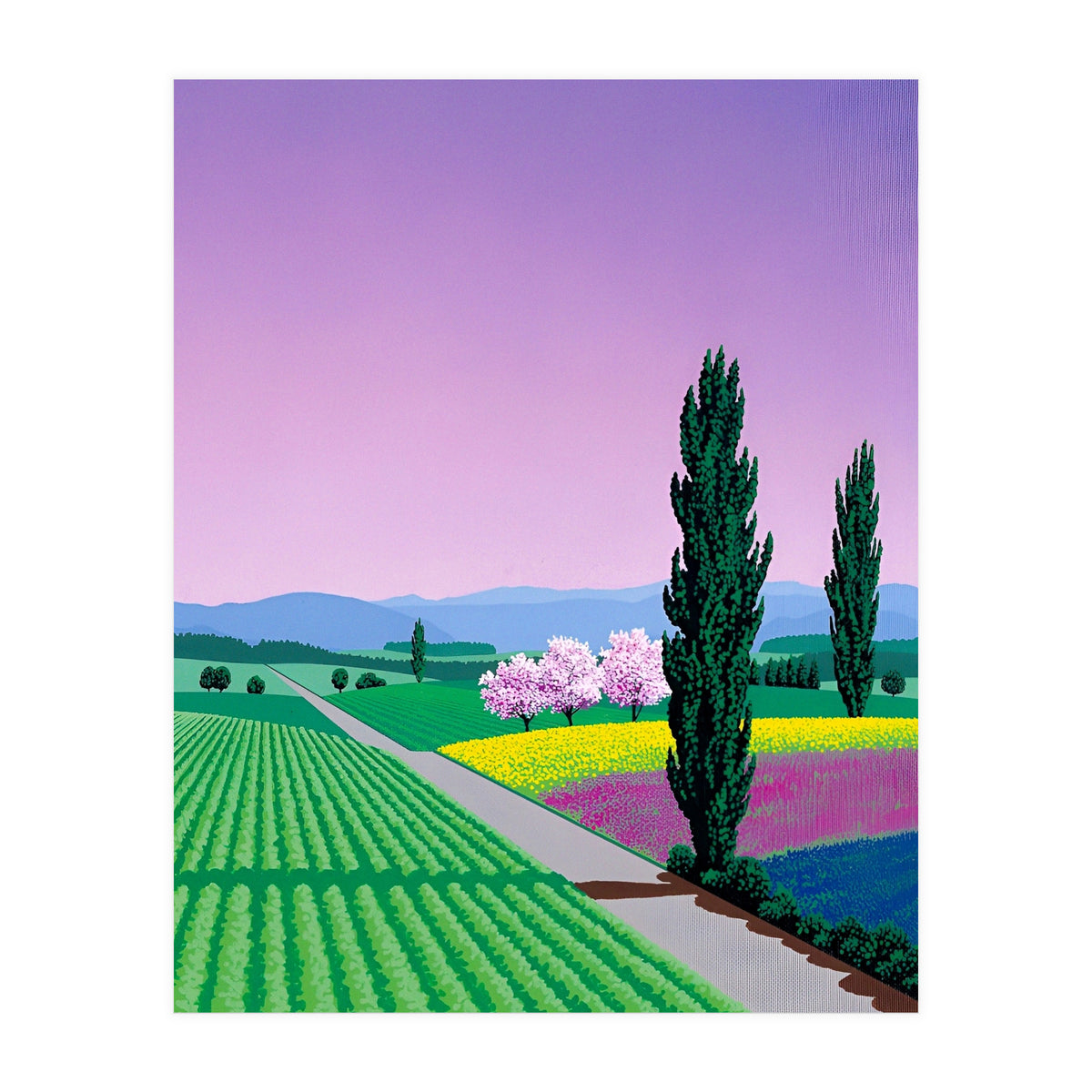 Hiroshi nagai - The Heavenly Landscape (Print Only)